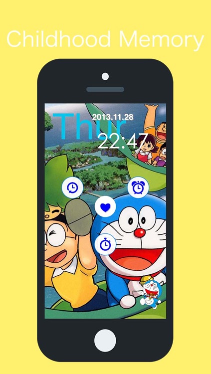 Clock for Doraemon