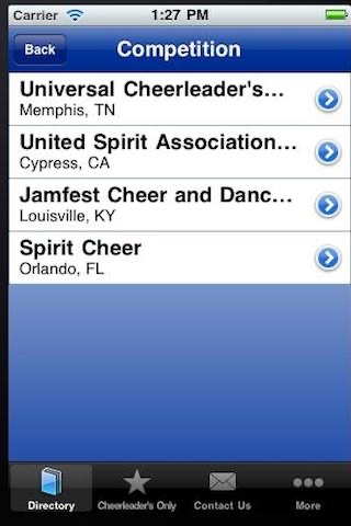 Cheer Directory screenshot 4