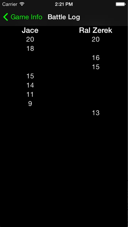 Life Counter and Log for Magic: the Gathering