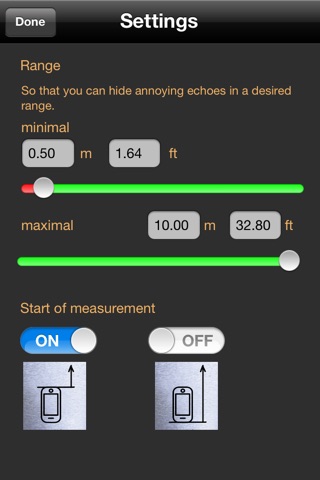 Distance Meter - Bat Box sonar analyzer / range finder screenshot 4