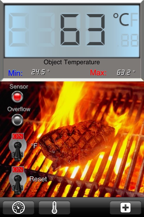 Grill & BBQ Infrared IR Thermometer