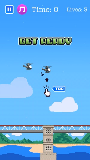 Flappy Helicopter: Impossible Side-Scroller PRO(圖2)-速報App