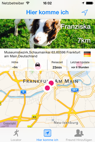 Here I Come - Friend Locator, GPS Phone Tracker screenshot 2