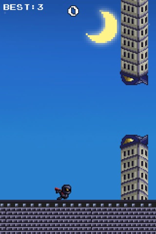 Flappy Ninjas - The Ninja who Flying like a Bird screenshot 2