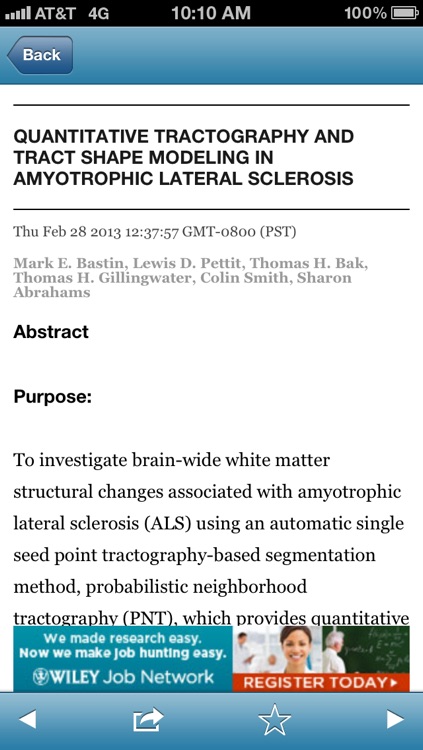 ISMRM Journals