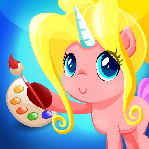 The Pony Coloring Pages For Kids iOS App