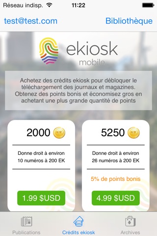 ekiosk mobile screenshot 3