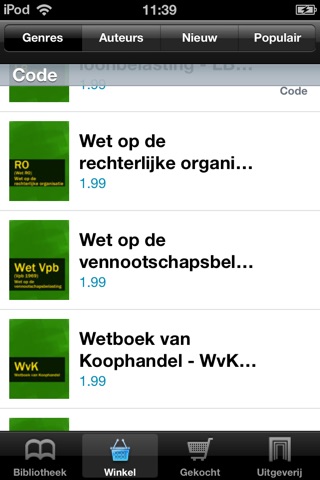 Nederlandse wetgeving screenshot 2