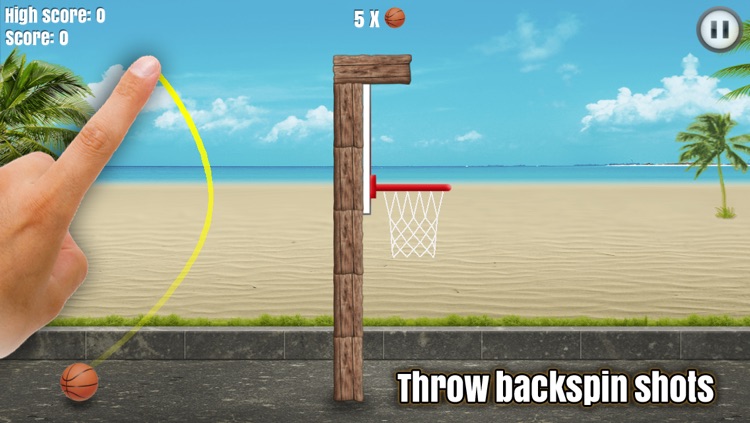 Through the Hoop - Basketball Physics Puzzler