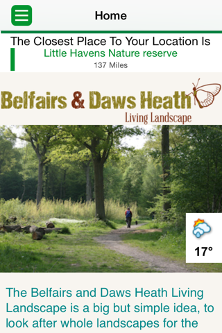 Belfairs & Daws Heath Living Landscapes screenshot 2