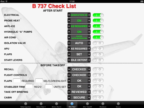 CheckList 737 screenshot 2
