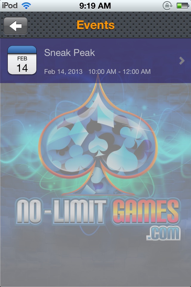 Welcome to No-Limit Games screenshot 2