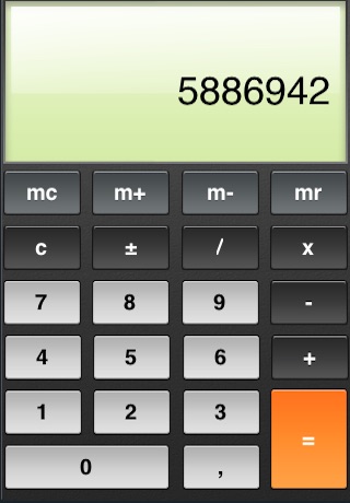 aCalc - Arabic Calculator screenshot 2