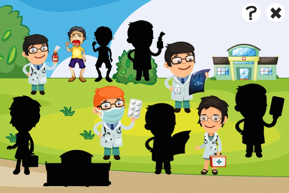 A Hospital Learning Game for Children: Learn and Play with Doctor & Patient for Pre-School screenshot 3