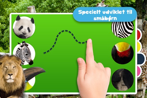 Kids Puzzle Teach me Zoo: Learn about funny zoo animals like the lion, the tiger and the monkey screenshot 2