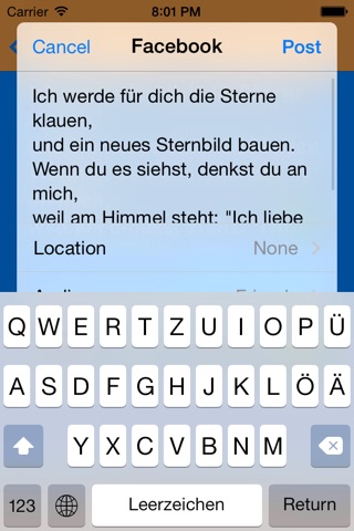 SMS Sprüche Lite screenshot 3