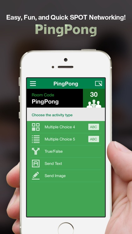 PingPong - SPOT Networking