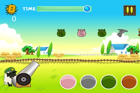 Alpaca Sheep Fighters Evolution FREE - A Farm Cannon Launcher Game screenshot 2
