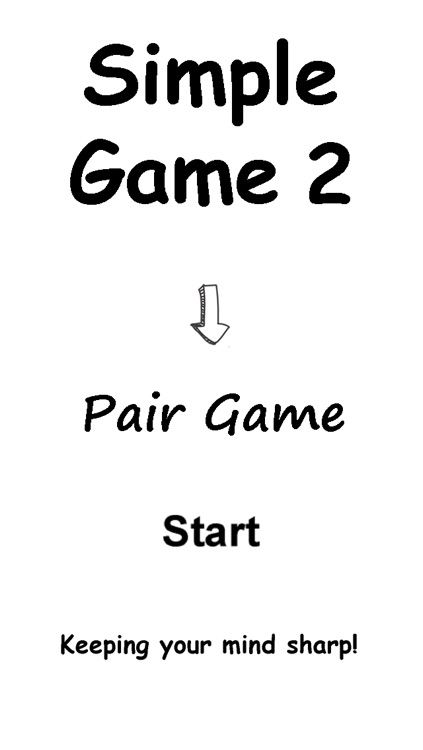 SimpleGame2 - Pair Game