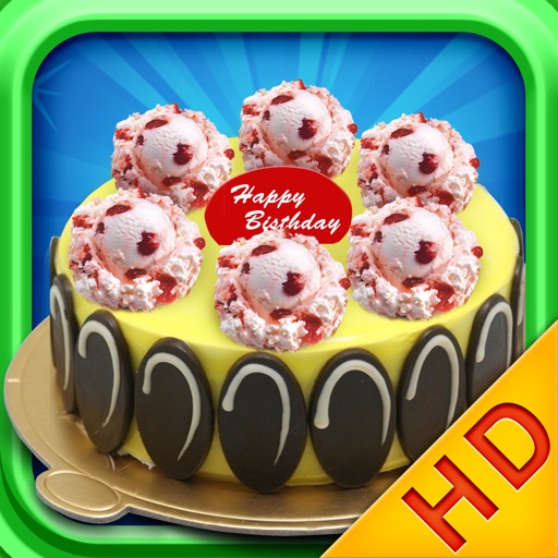 Make Ice Cream Cake - Cooking games HD iOS App