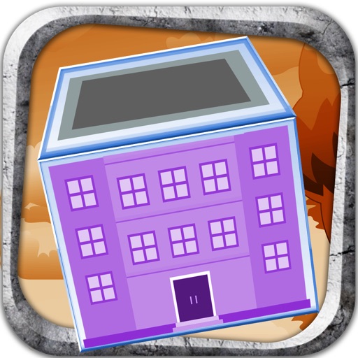 High School Tower Building Stacker - High Rise Mania Icon