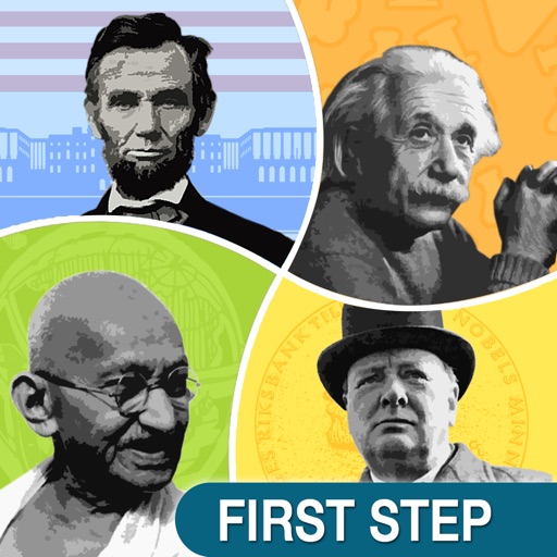 Guess Who's Who : First Step App to identify, learn, research homework projects on famous people that shaped the world. Scientists, Nobel Prize Winners, US Presidents, and Global Leaders iOS App