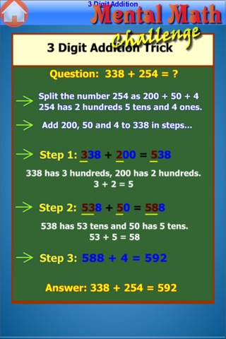 Mental Math Challenge Add and Subtract screenshot 3