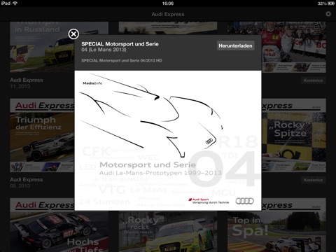 Audi Express DE screenshot 2