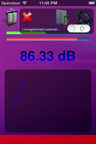 NC Easy decibel - Automatic recording and decibel test screenshot 2