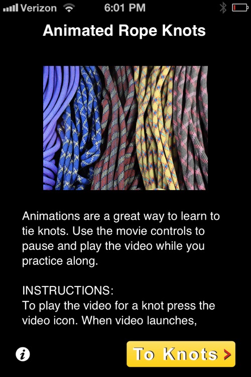 Animated Rope Knots