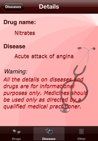 Drugs & Diseases screenshot 4
