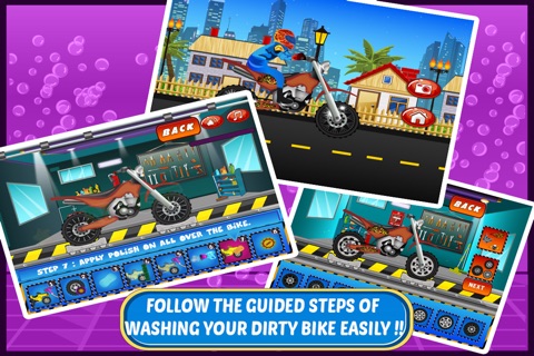 Dirt Bike Wash – Clean Best Bikes in your own washing service station screenshot 3