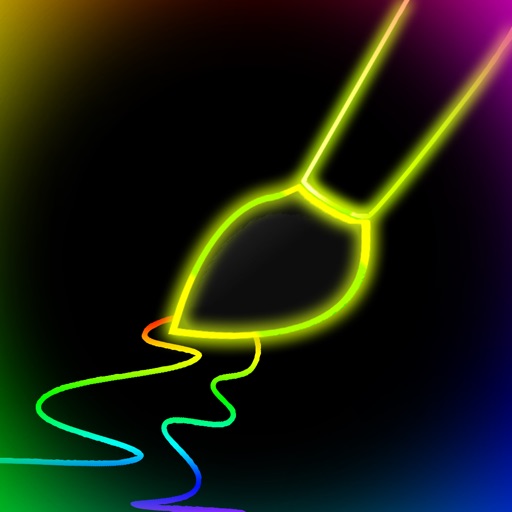 Neon Glow Paint iOS App