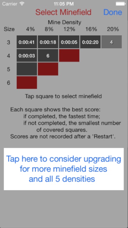 3 Level MineSweeper
