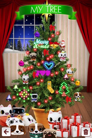 Canimals Christmas Tree Maker - Free screenshot 4
