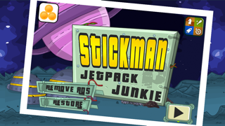 Stickman Jetpack Junkie - Un Adrénaline Aventure TourCapture d'écran de 1
