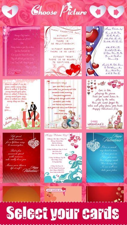 Valentines Day Cards.