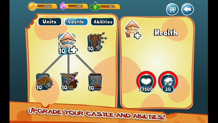 Food Battles HD - Addicting Real Time Strategy War Game screenshot-4
