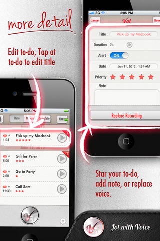 VOT Free: Voice To-Dos - Jot with Voice screenshot 3