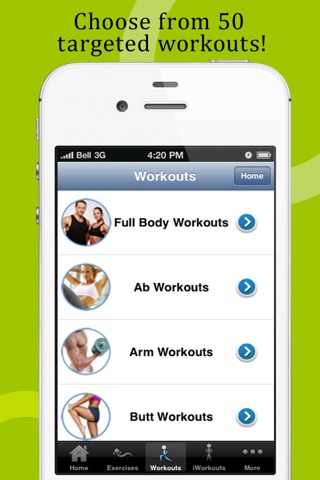 Easy Workouts: Get fit & in shape, lose belly fat, slim down or get ripped! screenshot 2