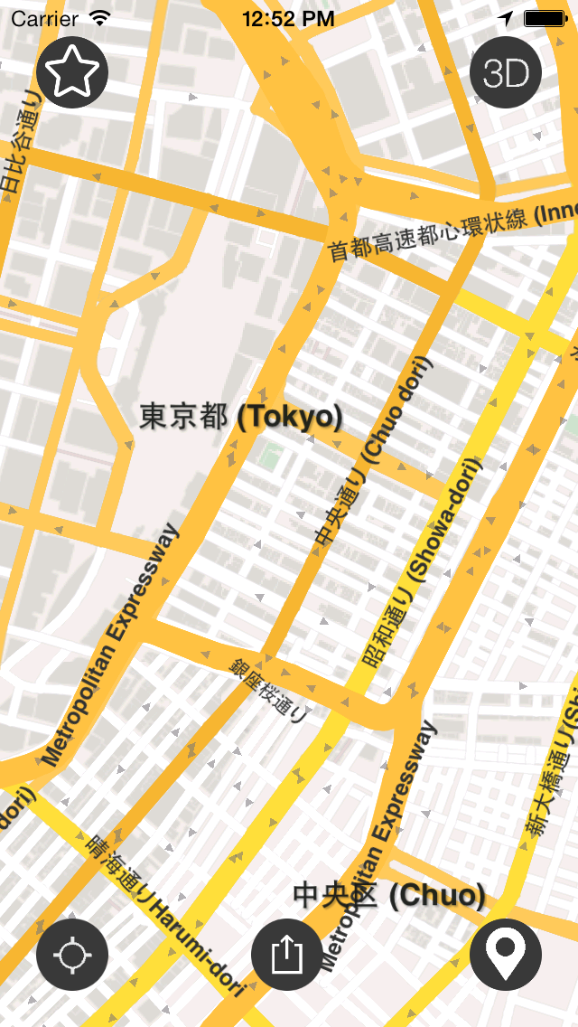 オフライン東京マップのおすすめ画像1