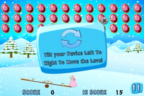 Frozen Princess See Saw - Happy Snow Jumping Game Free screenshot 2