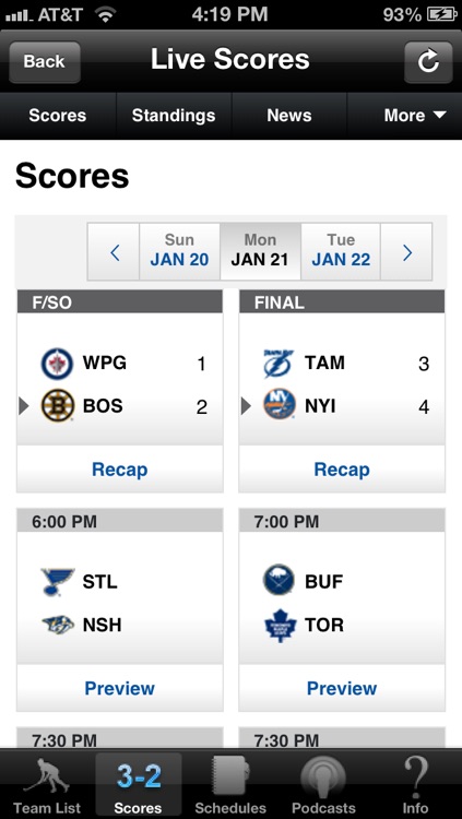Hockey Radio & Live Scores + Highlights