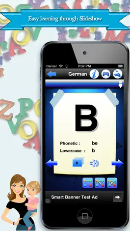 Game screenshot LingoDiction - Alphabet Flashcard Games & Phonics (English, German, Dutch & more)  Europe Vol.1 apk