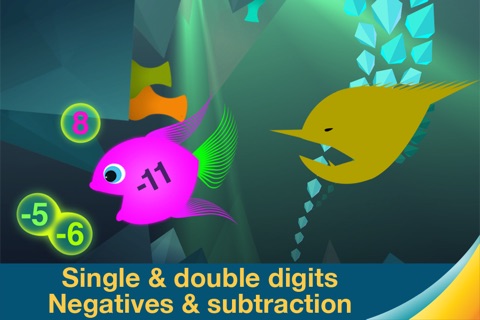Motion Math: Hungry Fish screenshot 2