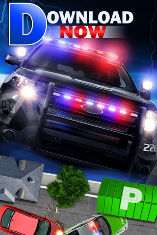 Police Car Parking Simulator Free Game screenshot 3