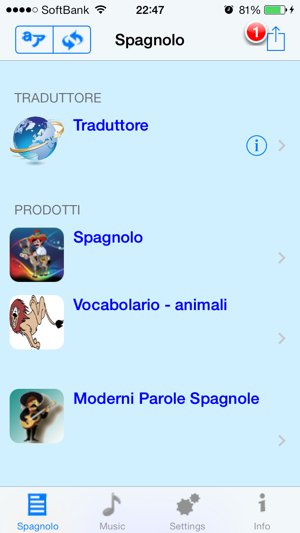 Spagnol - Italian to Spanish Translator and Phrasebook(圖5)-速報App