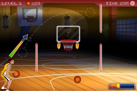 Obstacle Basket -  Real Basketball Free Throw Coach screenshot 2