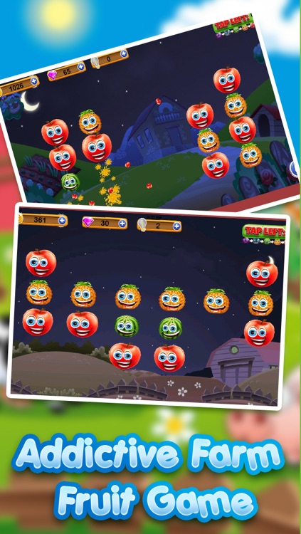 Farm Fruit Poppers - A Fun Puzzle Game