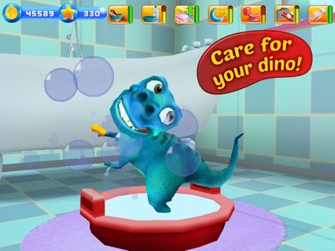 101 Dino Pets 3D FREE - Virtual Pet Dinosaur with Mini Games screenshot 2